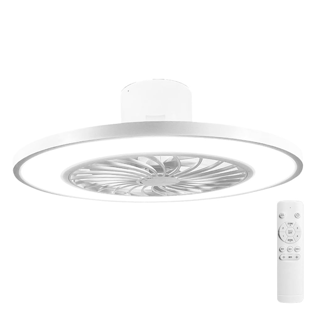 

Hiro Corporation Ceiling Fan Light HLCF-550BKWH (White) HLCF-S180