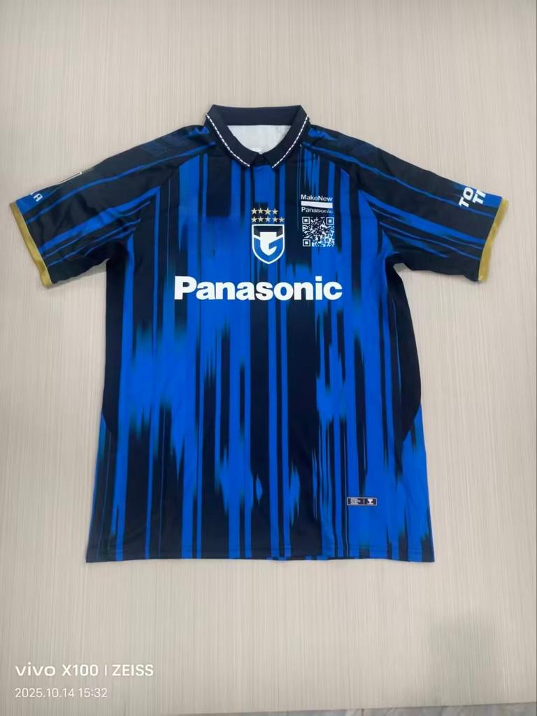 2526 Thai Football Fan Jersey Santos Marseille America Mallorca Short-sleeved Quick-drying T-shirt New La Liga