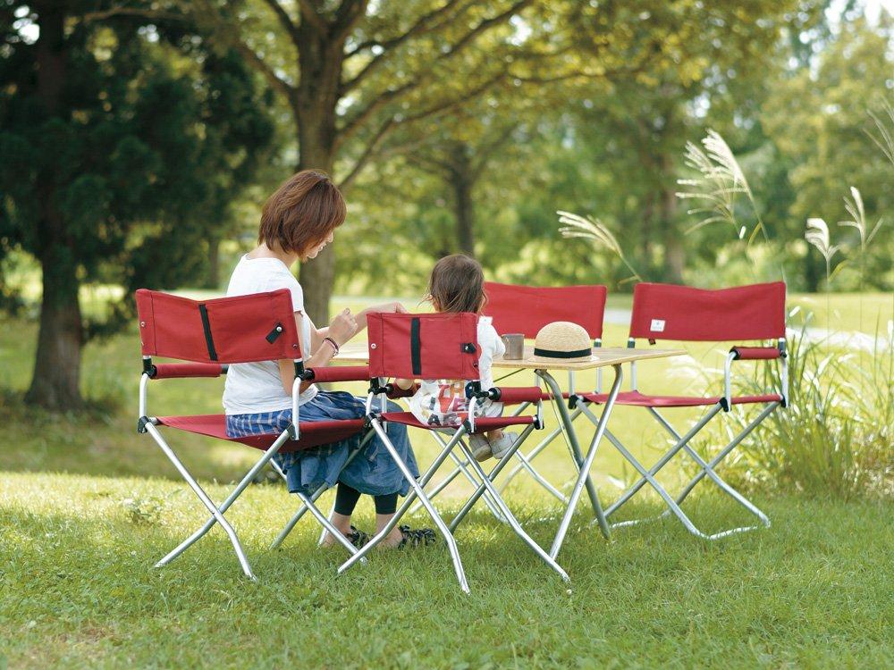 Snow Peak Chair Skládací FD Chair Wide RD Outdoor Camping LV-077RD