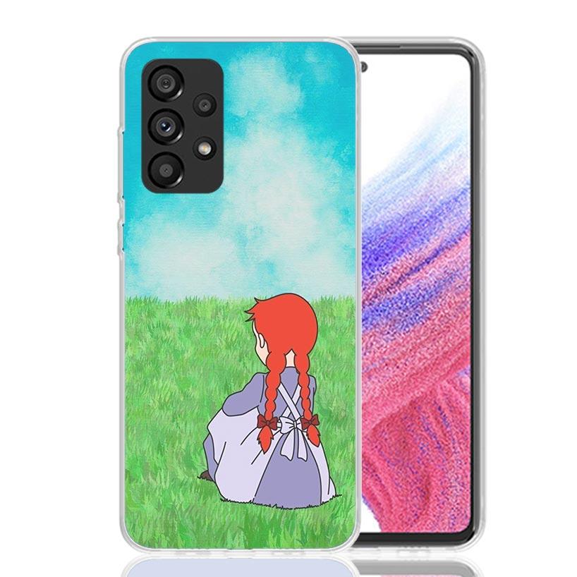A-Anne Of Green Gables Shirley Phone Case For Samsung Galaxy A52 A32 A22 A12 A02S A50S A30S A51 A31 AA71 Note 20 Ultra 10 S10 Pl