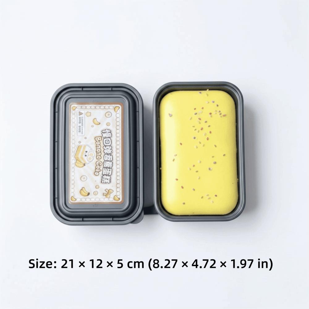 Slow Rising Sticky Box Cake Squishy Toy Super Soft Sensory Fidget Toy Cake Squeeze Toy  Hand Relax