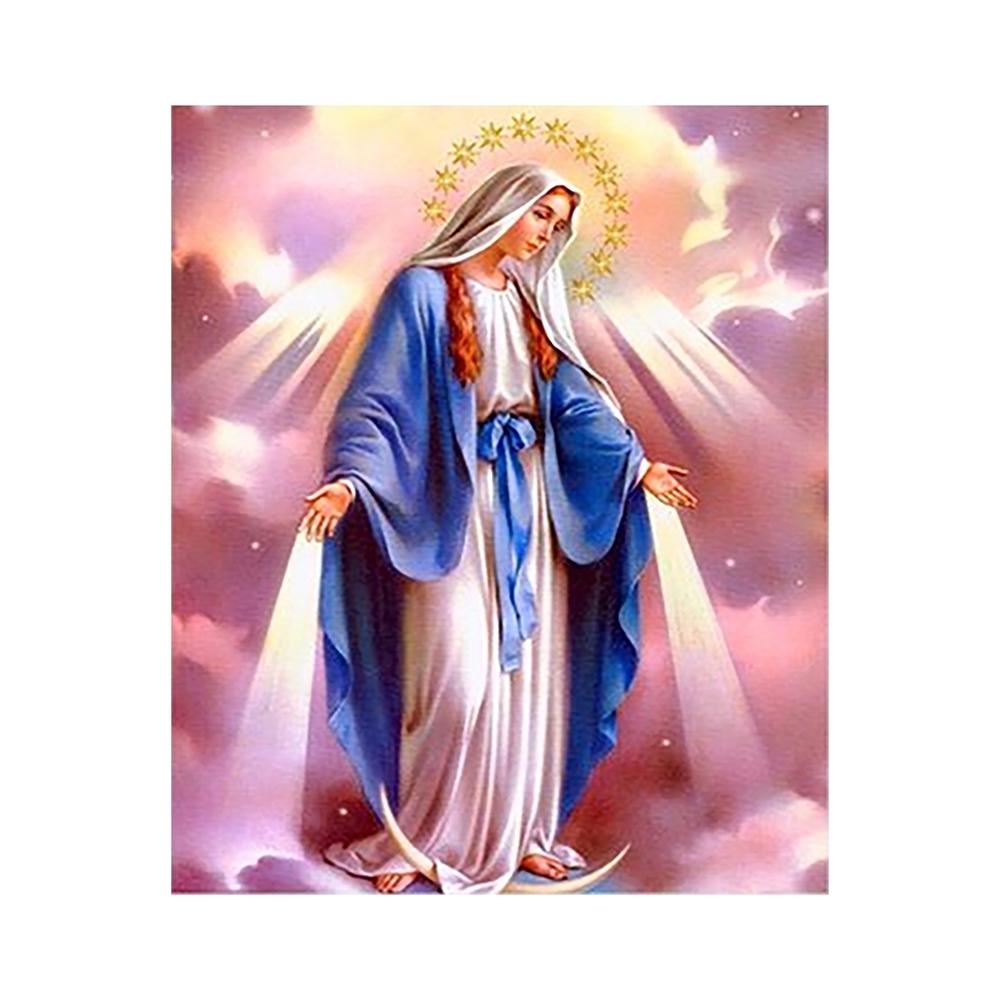 5D DIY Full Round Drill Diamond Painting Love&Peace Cross Stitch Embroidery Kits