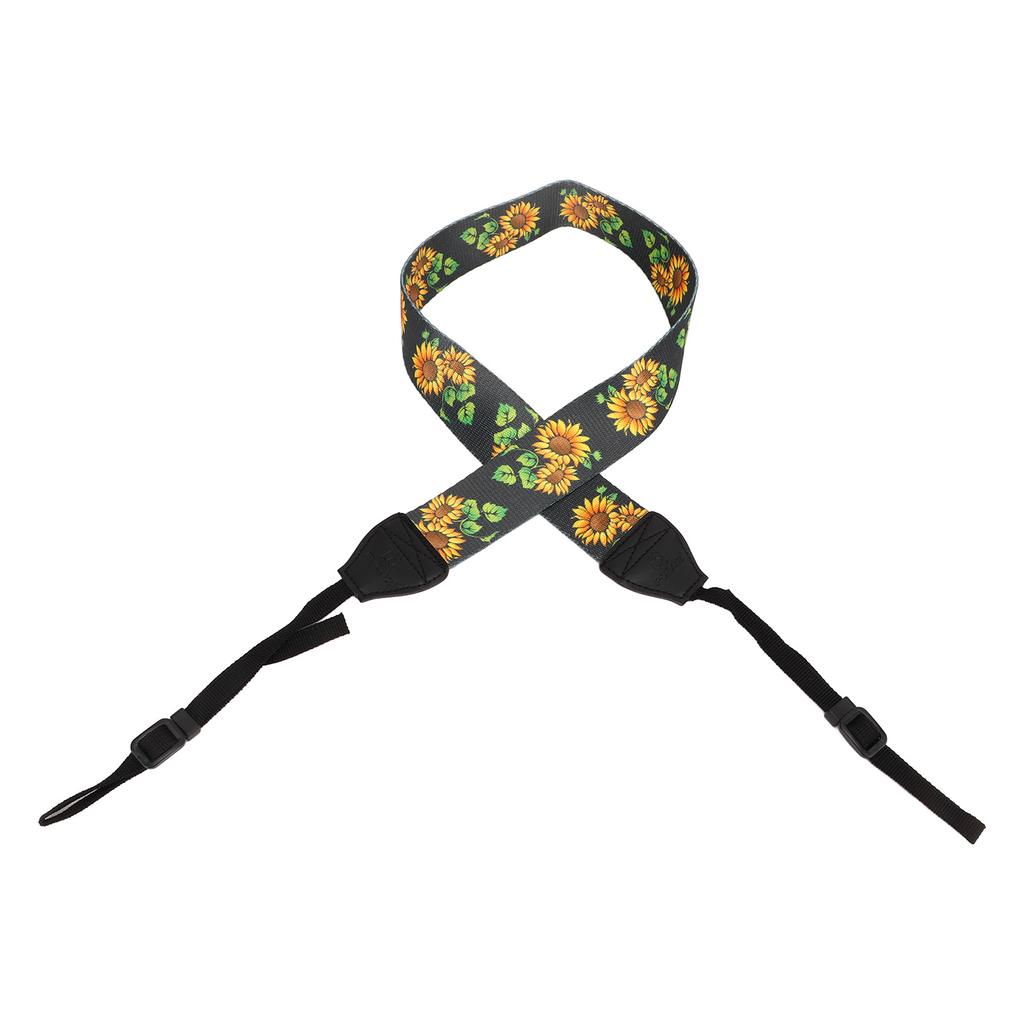 Camera Shoulder Neck Strap Fashionable Vintage Ethnic Style Sunflower Camera Strap