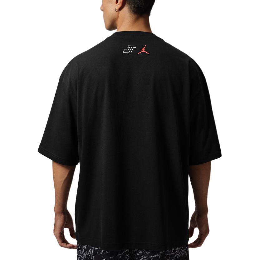 Jordan STMT T Shirts Men's Black Crew Neck IU7877-010