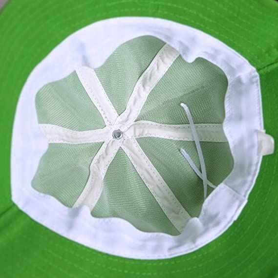 Kapelusz Bawełniany Bucket Hat Rybaczka Czapka Bawełniana Żaba Żabka