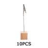 WTEMPO Office Table Place Card Holders DIY Desk Sign Holders Table Number Holder Stands Picture Holders Name Card Holders for Wedding Birthday