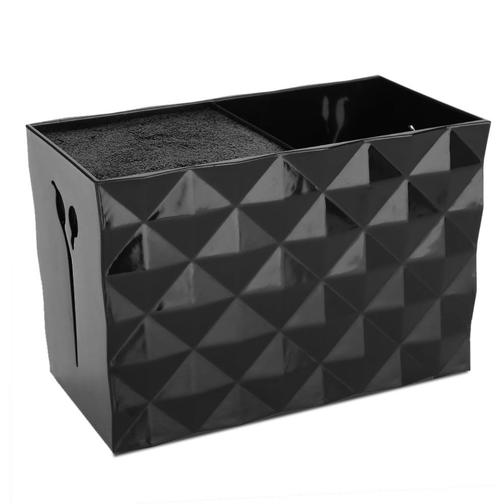 Black Hairdressing Tools Storage Box Red White Barber Scissors Holder Box Durable Portable Hairdressing Organizer Barber Shop