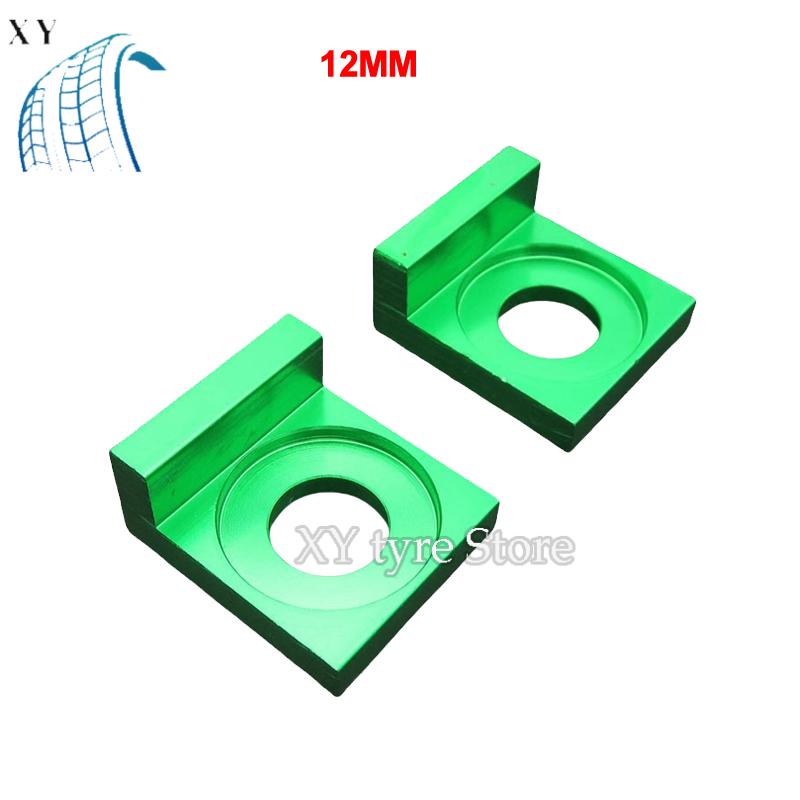 11mm/11mm Aluminum CNC Chain Block Axle Tensioner Adjuster for Motorcycle Pit Bike XR11 CRF71 SDG 117 111