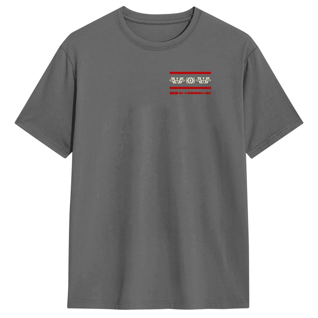 Vintage The Wow Signal Album 2026 T-Shirts für Herren Rundhals Reines Baumwoll-T-Shirt Kurzarm-T-Shirt Klassische Kleidung