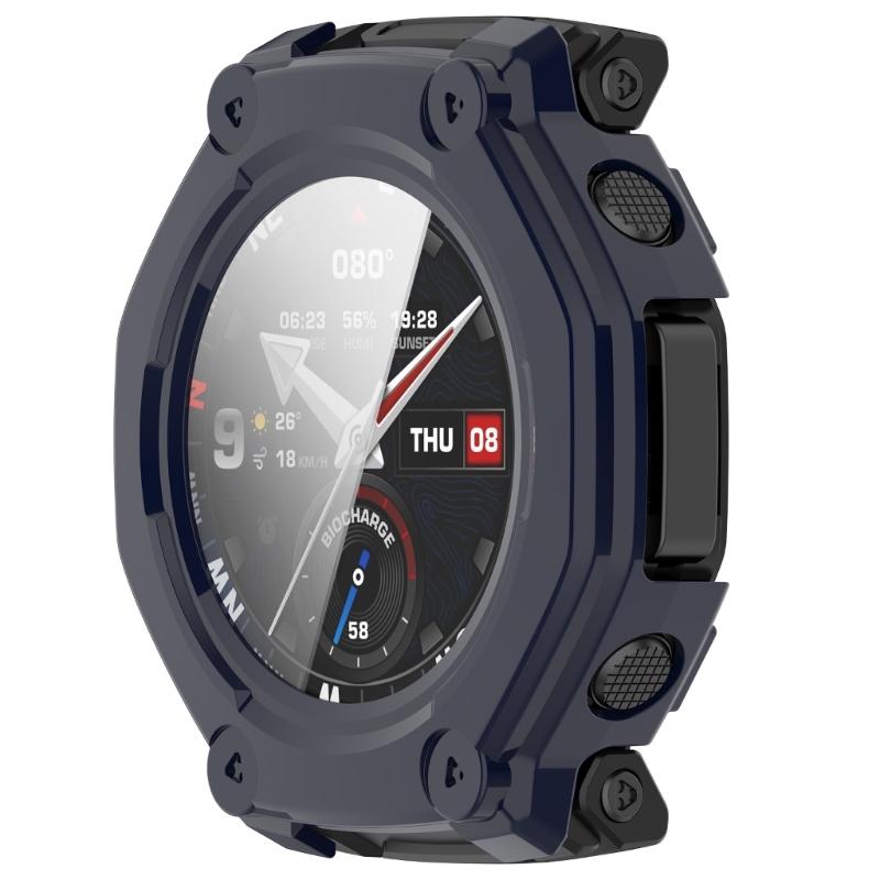 Antiscratch PC Hard Cover Screen Protector With Build In Tempered Glass For Fitness Trackers Wearable Device Lightweight