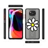 Blumen Herz Hülle Für Xiaomi Mi Poco X3 NFC M3 11 10 12 9T 11T 10T Pro Note 10 Lite Matte Harte Handyhüllen
