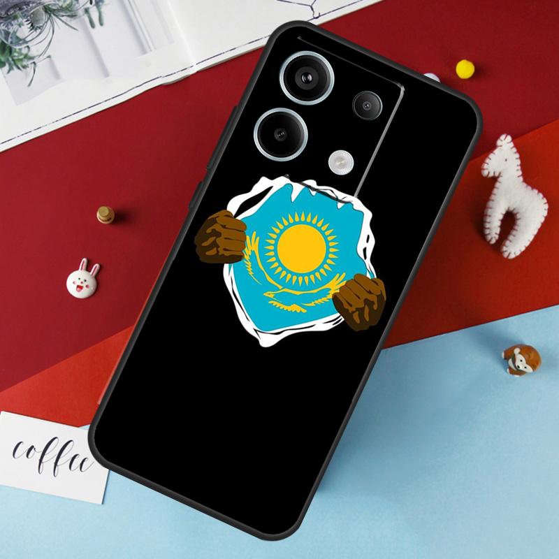 Kazakhstan flag Case for Xiaomi Redmi Note 13 12 10 8 9 11 Pro 12S 10S 11S Redmi 13C 10A 10C 9C 12C Cover