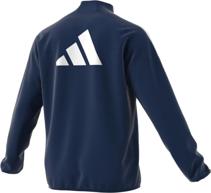 Adidas Bluze de fotbal Top de pistă KRW77 Echipă Bleumarin Bărbați Albastru/Alb (JC6274)