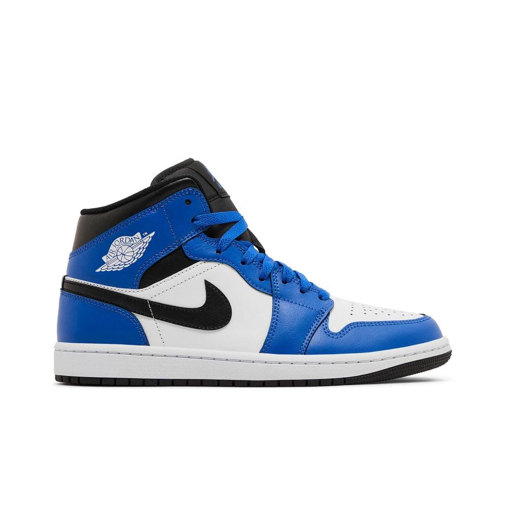 Air Jordan 1 Mid 'Game Royal' (Unisex) Game Royal / Black / White Vintage Basketball Shoes DQ8426 402