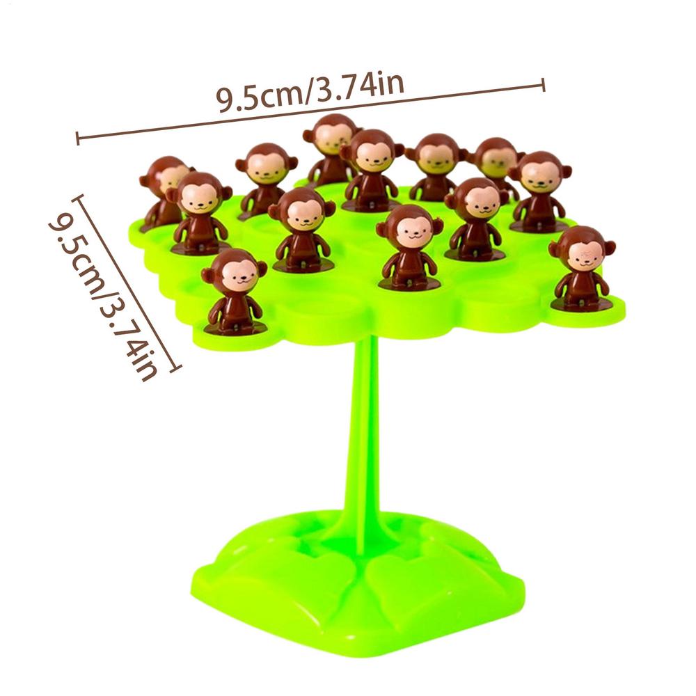 Monkey Balance Tree: Focus and Balance Training Toy, Children s Stacking Game Series, Parent-Child Interactive Board Game