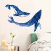 Marine Animals Whale Wall Stickers Home Bedroom Living Room Decoration