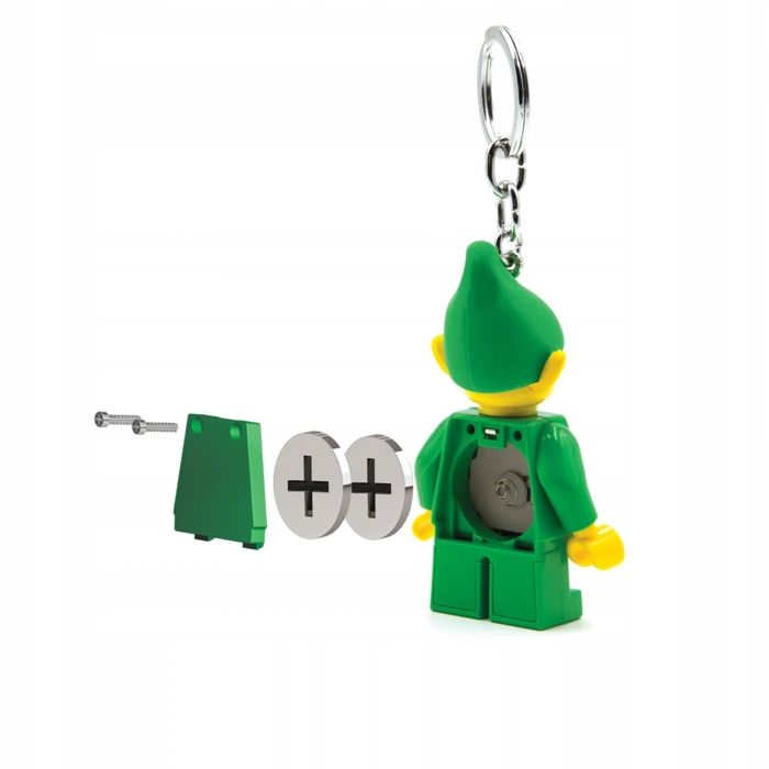 Porte-clés Lampe Torche LEGO Figurine Elfe Verte LGL-KE181