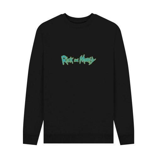 Rick And Morty Unisex Adult Logo Sweatshirt