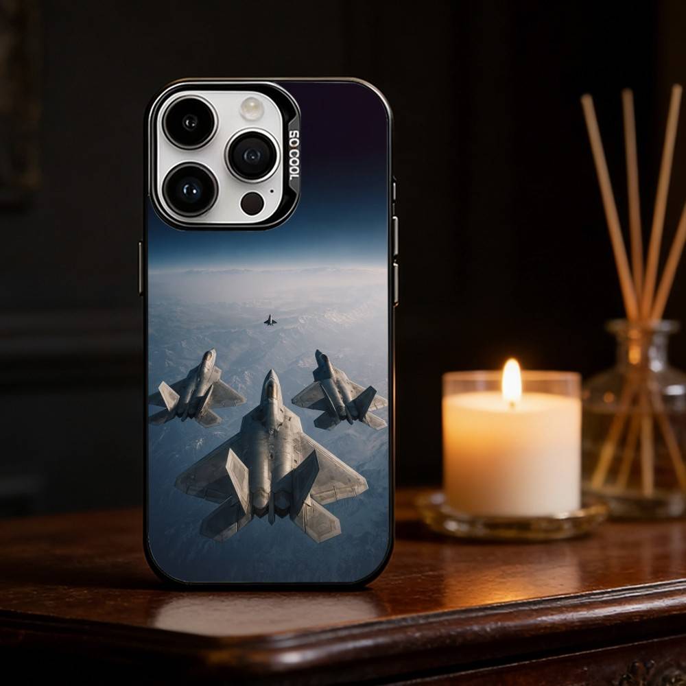 Concorde Air France Phone Case For iPhone 17 16 15 14 13 12 11 Pro Max Plus Silver Matte Black Cover