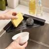 Non-Slip Sink Drainer Triangular Kitchen Sink Storage Shelf for Kitchen Utensil