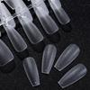 100Pcs Press On Nail Tips Full Cover Ultra-Thin False Nails Patches Gel Nails Extension System Clear Fake Nails Art Accessories