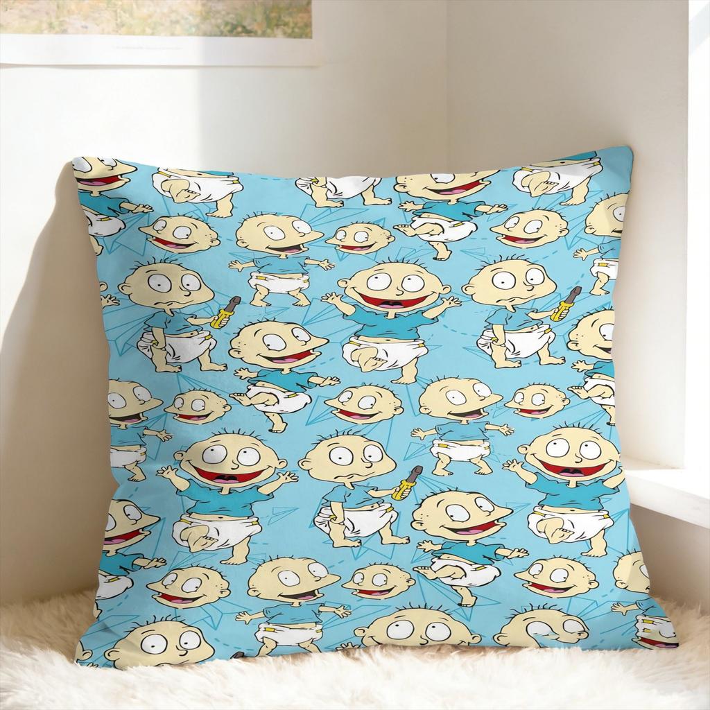 R-Rugrats Angelica Pickles Pillow Cover Novelty Pillow Case For Sofa Home Decoration Design Pillowcases Birthday Gift