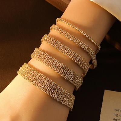Luxus-Strassarmband - Einfache, modische koreanische & westliche Stile