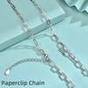 Custom 925 Sterling Silver Italy Link Chain Set Lobster Clasp Adjustable Snake Bone Sweater Chains Necklace Fashion Jewelry