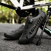 New Fashion Rubber Sole Cycling Shoes Men's and Women's Solid Color Unlocked Cycling Shoes Fashion Hard Sole Cycling Shoes