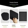 2 Pcs Pickleball Paddle Frosted Surface Sticker Residue Free Adhesive Wearproof For Training Matches