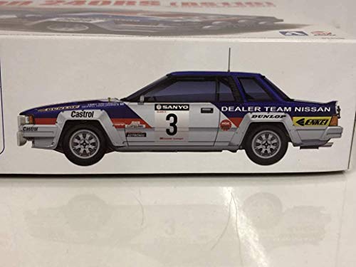 Aoshima Bunka Kyozai 1/24 BEEMAX Series No. 7 Nissan 240RS 1983 New Zealand Rally Specification Plastic Model