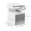 HP E78625dn A3 Color Laser Multifunction Printer CN plug (adapter included)
