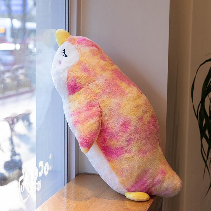 

Cute Rainbow Penguin Plush Toy Stuffed Animal Soft Pillow For Kids Girls 50cm 0.25kg 50cm/19.69in жёлтый