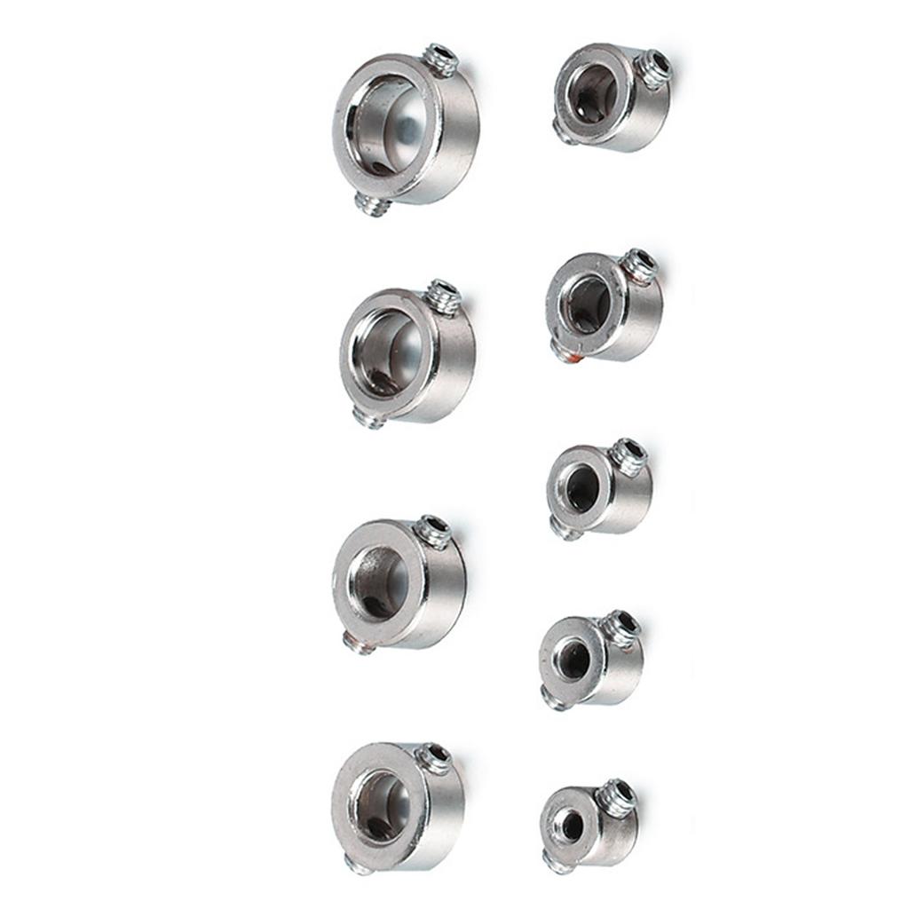 9 ks Hloubkový doraz vrtáku Hloubkový doraz vrtáku Dorazové kroužky vrtáku Polohovadlo vrtáku Omezovací kroužky vrtáku Hloubkový doraz s klíčem