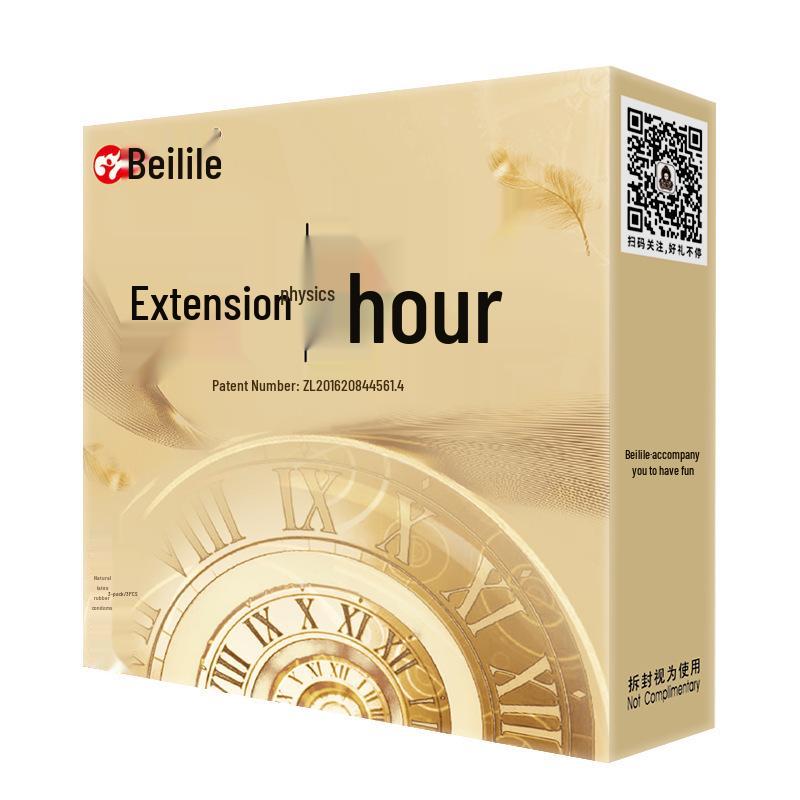 Bailile Prickly Silky Ribbed Condoms - Light & Thin 3D Texture for Adults