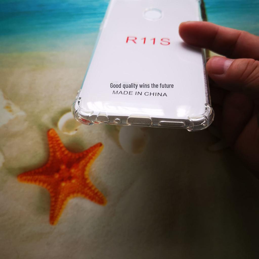 Military Grade R11S Anti-Drop Transparent Phone Case with Lanyard - 1.5M Length