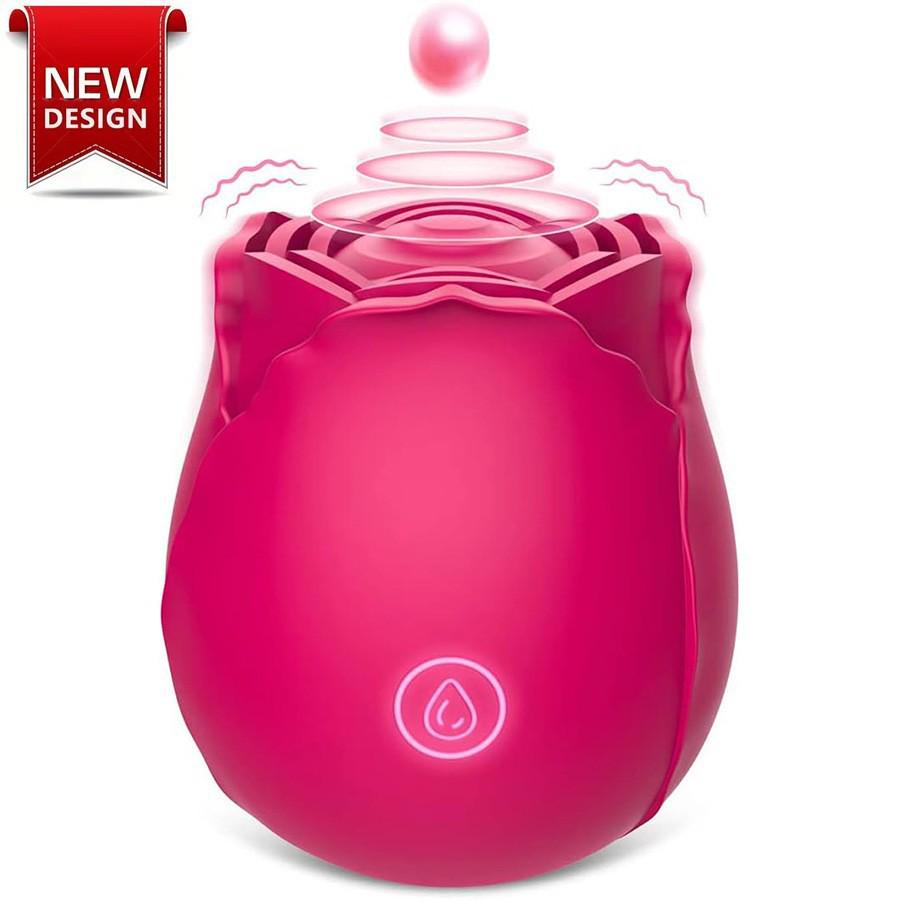 Xiang Jian Huan Rose Flower Vibrating Masturbator for Women - Multi-Frequency Vibrator for Adult Use, In Stock