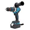 Rechargeable Brushless Cordless Impact Drill with Pistol Grip - Lightweight Hole Punching & Electric Screwdriver for Home Use