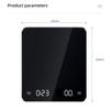 Digital Coffee Scale with Timer 3kg/0.1g Precision Espresso Scales Measuring Tools With USB Rechargeable Kitchen Scales