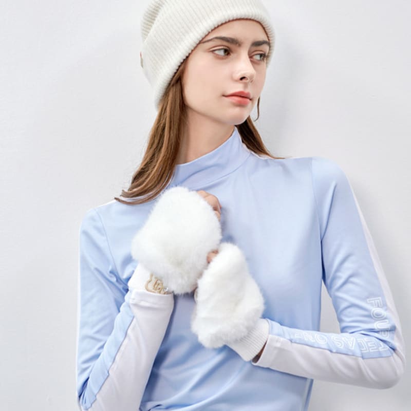 nitina crystal fur hand warmer C/HW