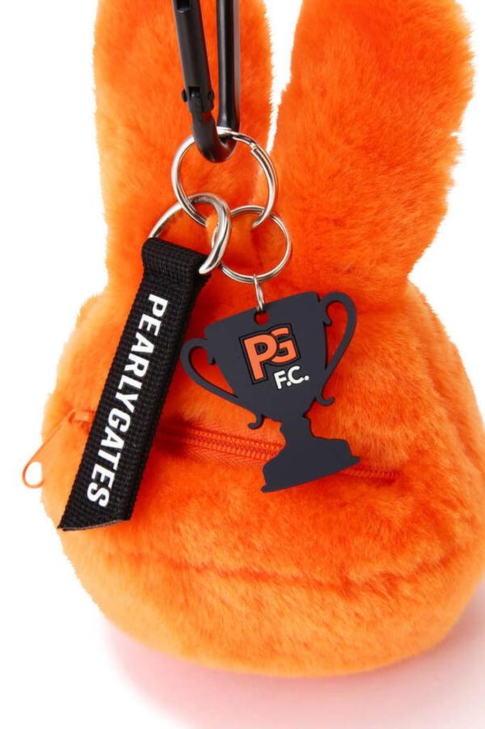 PEARLY GATES Ball Case (ORANGE Rabbit Shape with Carabiner) / Golf / 053-4284008 150_Orange FR