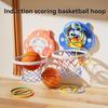 New Children's Basketball Frame Indoor Shooting Hanging Baby Basketball Stand 1-5 Year Old Baby Home Ball Toy No Punching