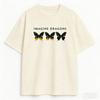 Imagine Dragons Butterfly T-shirt Men and Women Summer Cotton Clothing Casual Fashion Round Neck Short Sleeved