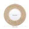 Boho Round Wall Mirror Vintage Mirror Wall Mirror Round Decorative Wall Mirror Wall Decor Circle Mirror Rattan Farmhouse Decor