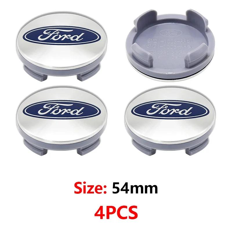 Car Sticker Car Sticker 2025 Hot 4pcs 54mm Wheel Center Cap Logo Hub Cover Badge Emblem For Ford Focus Mk2 Mk3 Fiesta Ranger Mon
