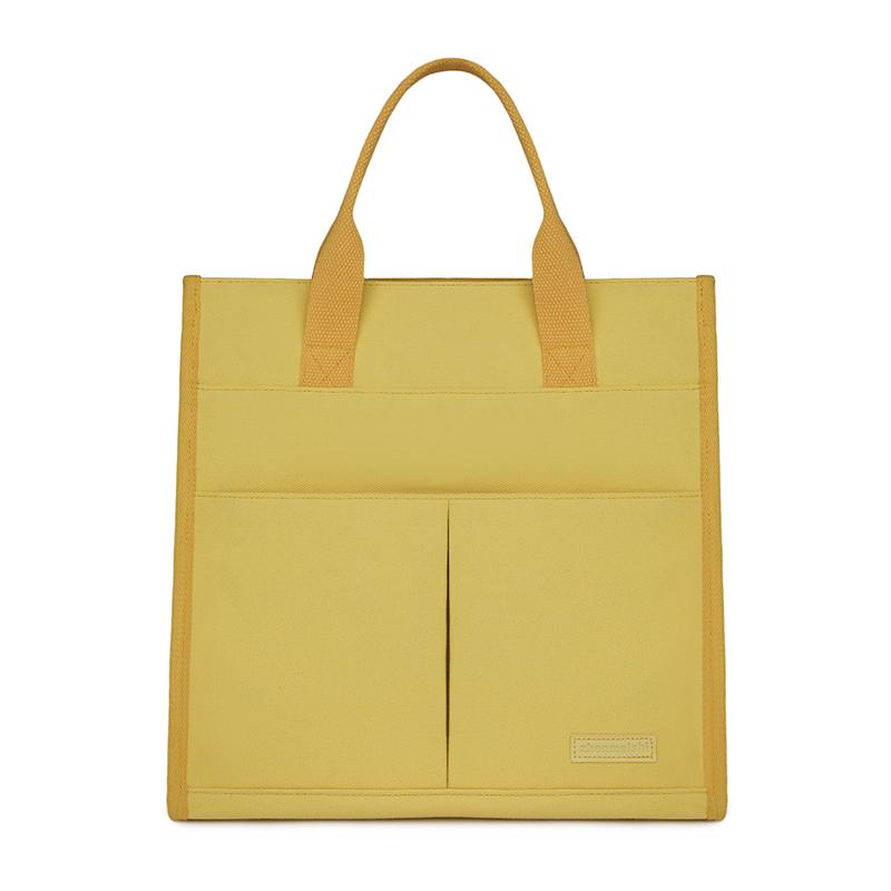 Damenhandtasche Leichte Mehrfachfach-Canvas-Tasche Reise-Pendler-Computertasche