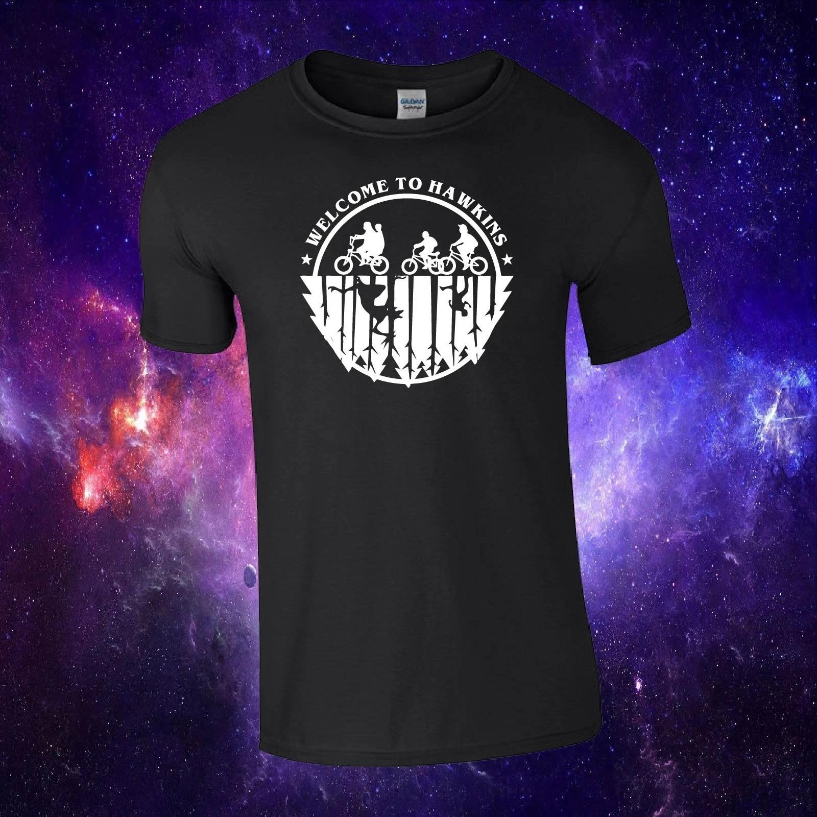 Welcome To Hawkins Stranger Things Inspired Kids/Adults Top T-shirt XL