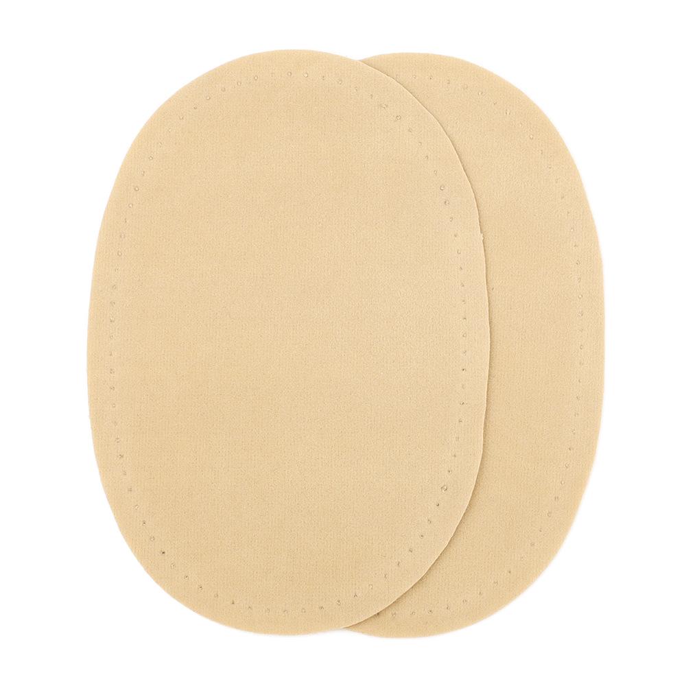 Oval Elbow Cloth Protector Patch - DIY Needle & Thread Soft Velvet Bottom
