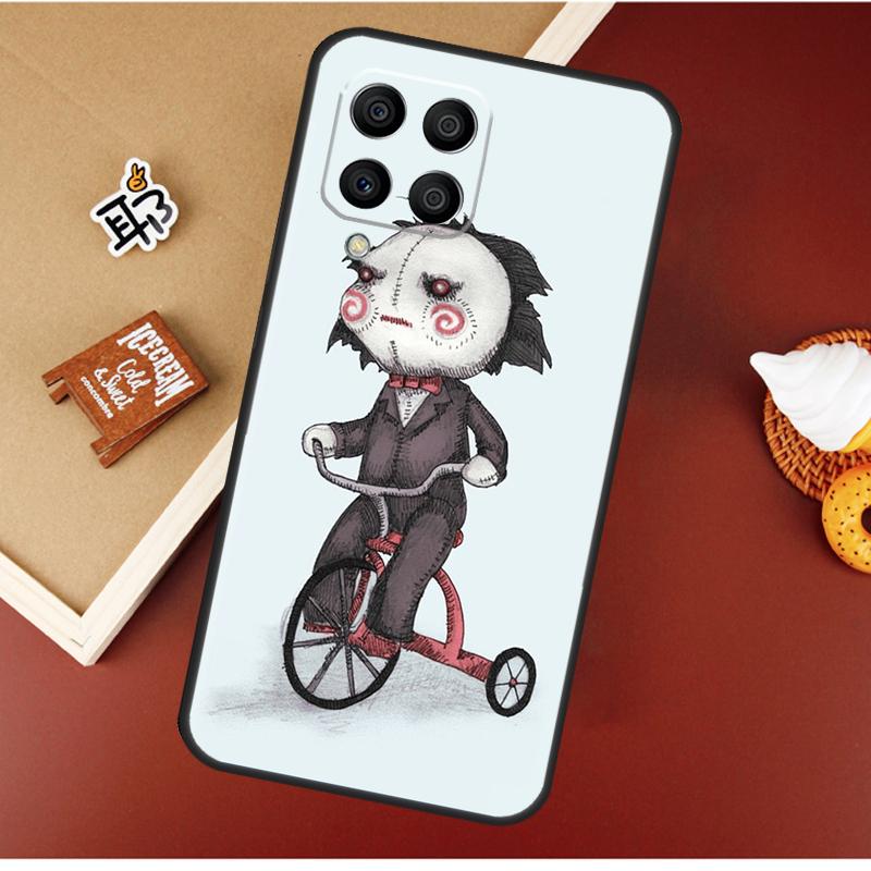 Saw Jigsaw Puppet For Samsung Galaxy M12 M32 M52 M13 M33 M53 M11 M31 M51 M15 M55 M14 M34 M54 M30s M20 Case