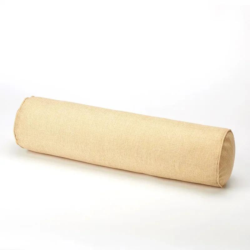 Long Pillow Inner Round Body Cushion Pad Rectangular Sleep Nap Pillow Imitation Cotton Linen Cushion Home Bedroom Accessories